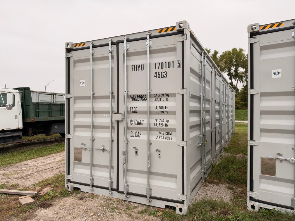 2026 40 ft. High Cube Multi Door Steel Shipping Container (Used 1 Trip)
