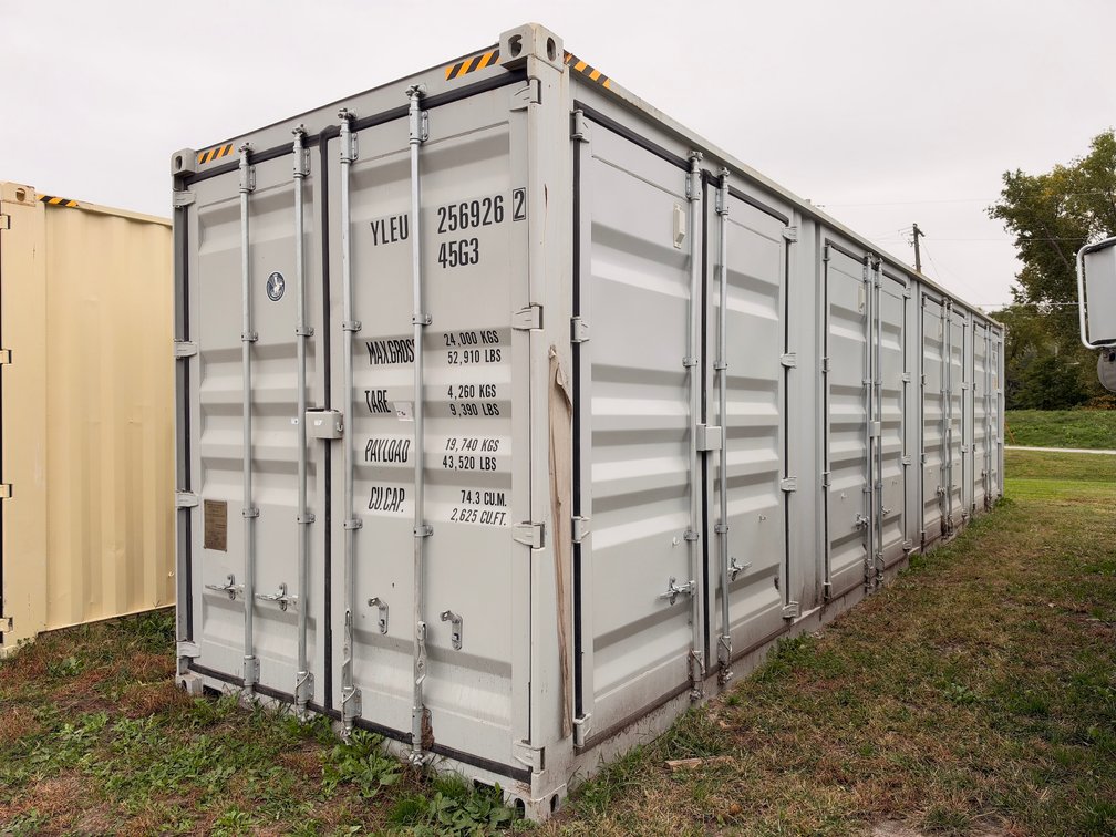 2026 40 ft. High Cube Multi Door Steel Shipping Container (Used 1 Trip)