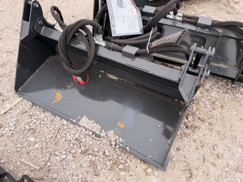 Wolverine MCB-11-48W Combination Bucket Attachment for MINI Skid Steer Loaders