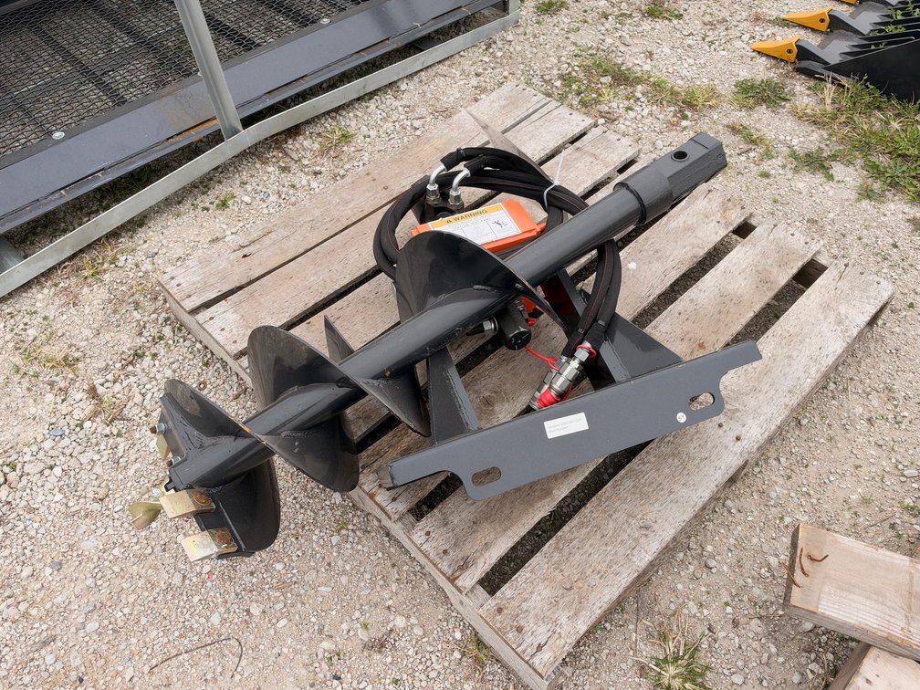 Wolverine MAD-12-12D Auger Drive & Bit Attachment for MINI Skid Steer Loaders