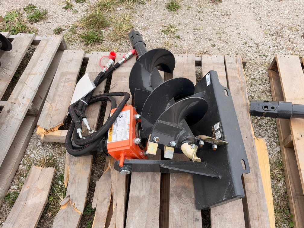 Wolverine MAD-12-12D Auger Drive & Bit Attachment for MINI Skid Steer Loaders