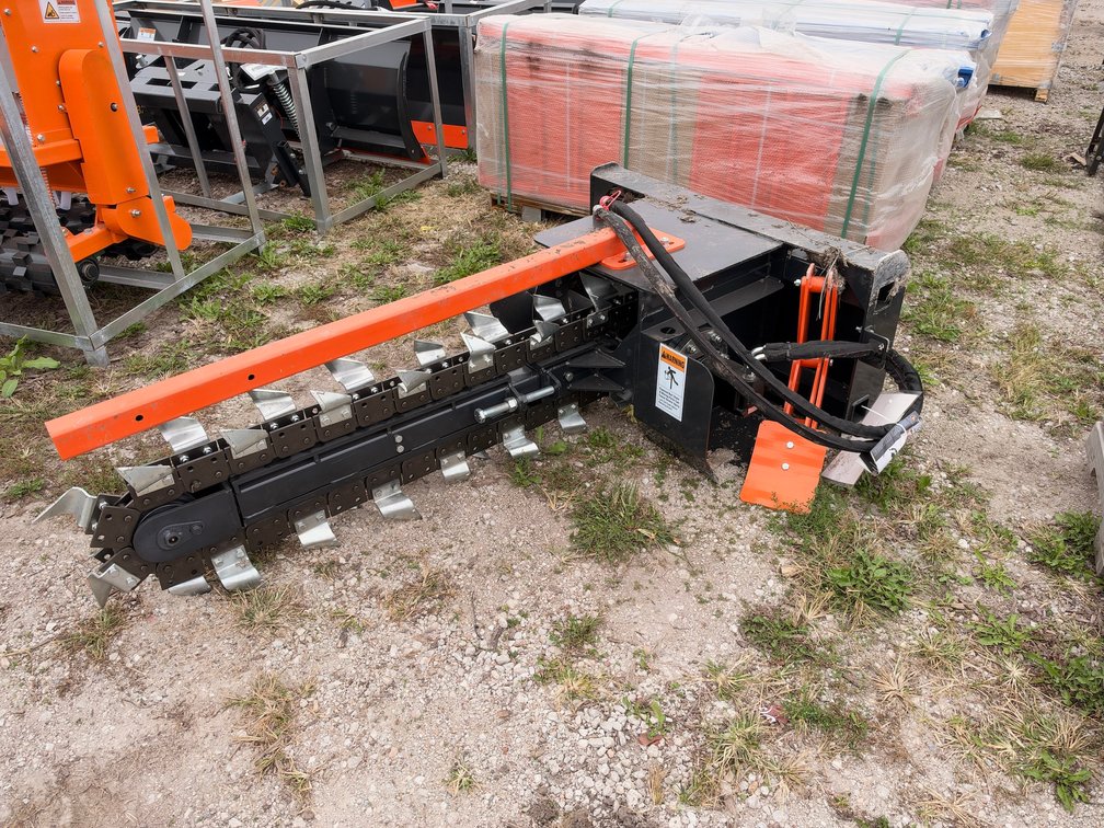 Wolverine TCR-12-48H Trencher Attachment for Skid Steer Loaders