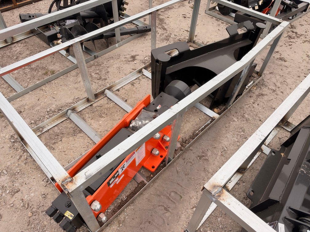 Wolverine PD-12-08DPost Driver Attachment for Skid Steers