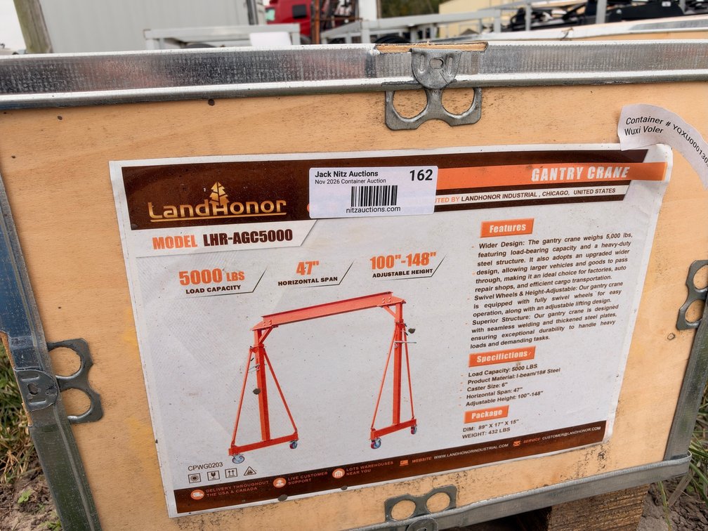 LandHonor LHR-AGC5000 Gantry Crane