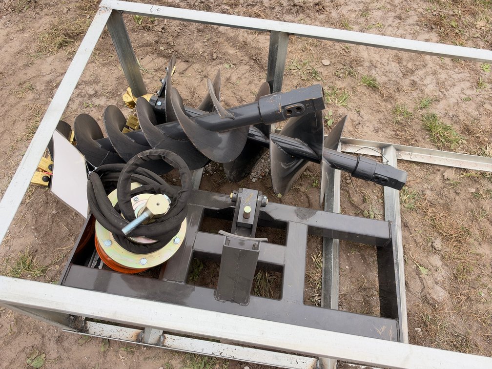 LandHonor SAD-12-23C Auger Driver & Bits Skid Steer Attachment