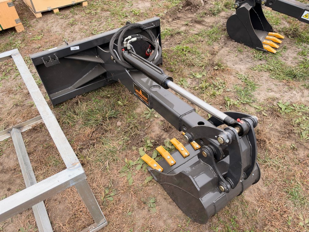 LandHonor BH-12-72D Big Arm Backhoe Attachment for Skid Steer Loaders