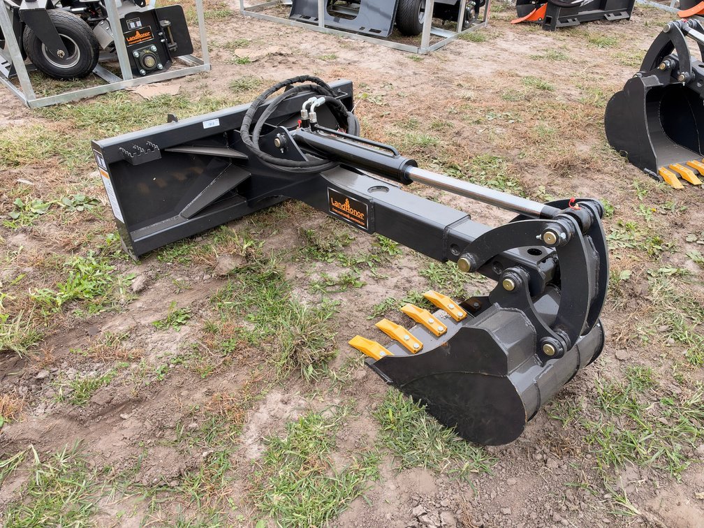 LandHonor BH-12-72D Big Arm Backhoe Attachment for Skid Steer Loaders