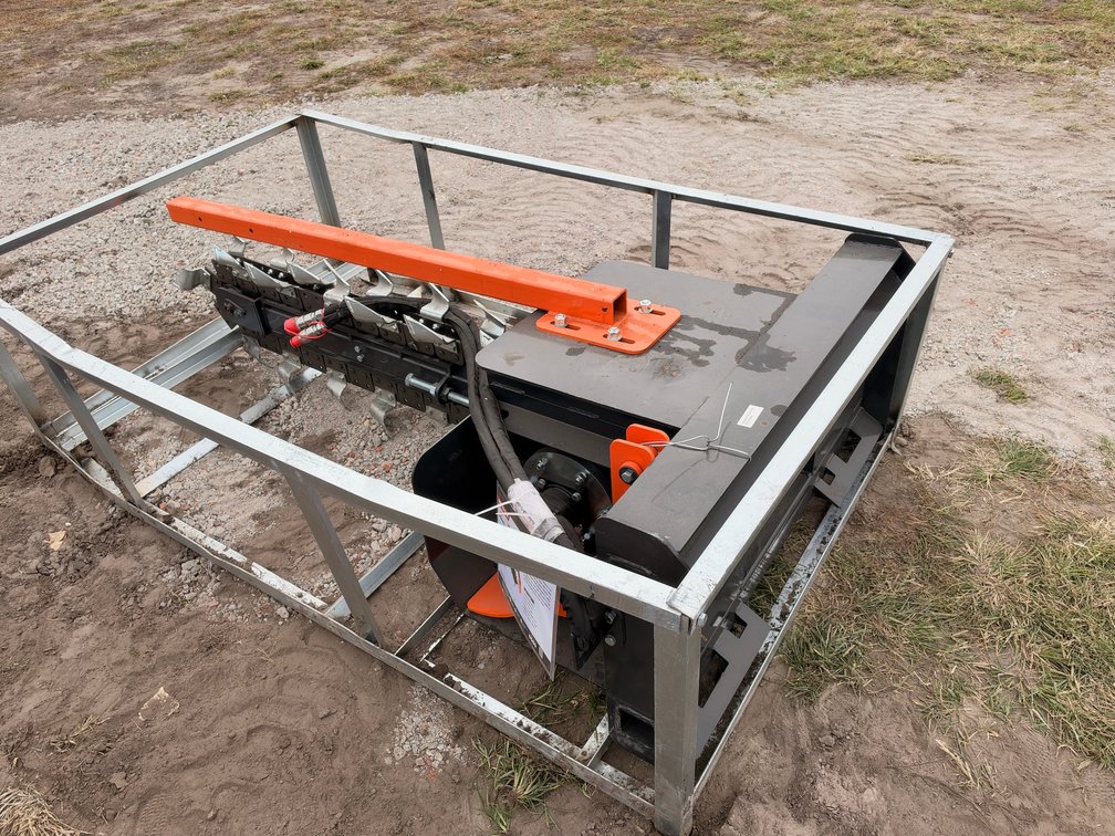 Wolverine TCR-12-48H Trencher Attachment for Skid Steer Loaders