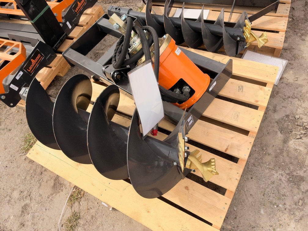 LandHonor SAD-12-23C Auger Driver & Bits Skid Steer Attachment