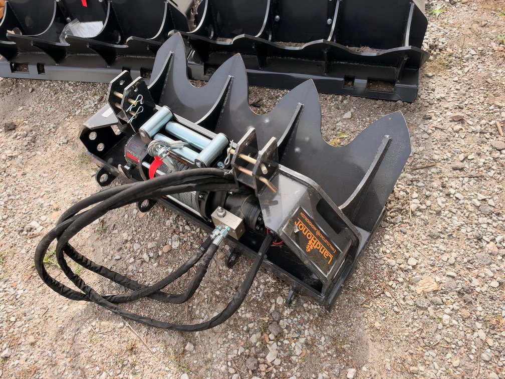 LandHonor FW-13-15000G Hydraulic Logging Winch for Skid Steers