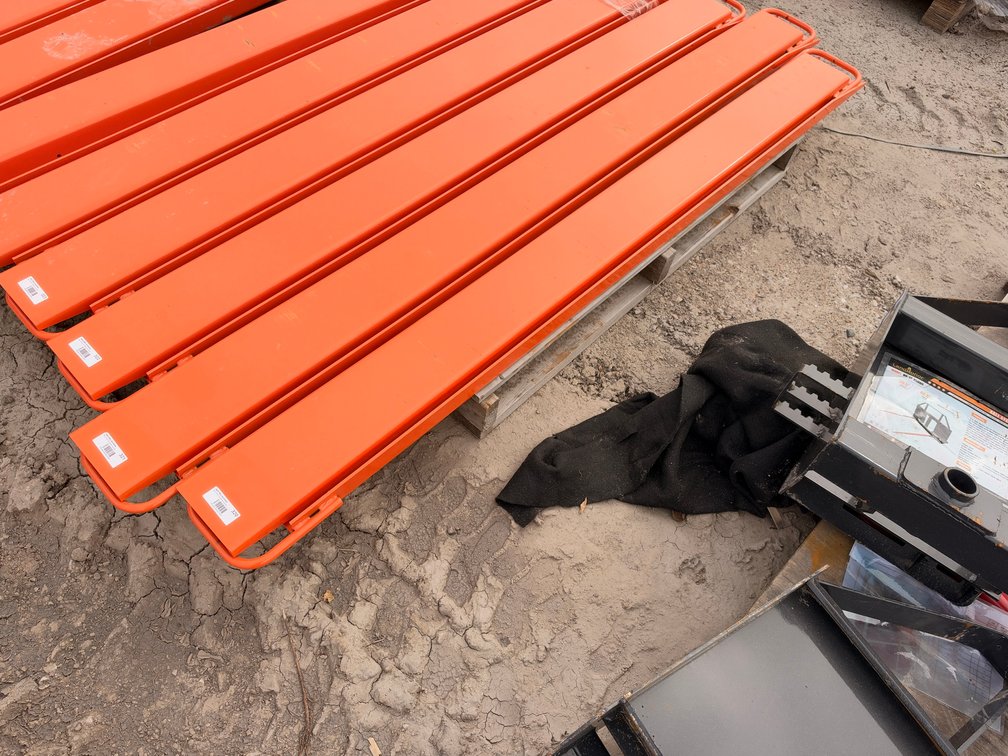 Pair or (2) Wolverine EX-66-78L Pallet Fork Extensions