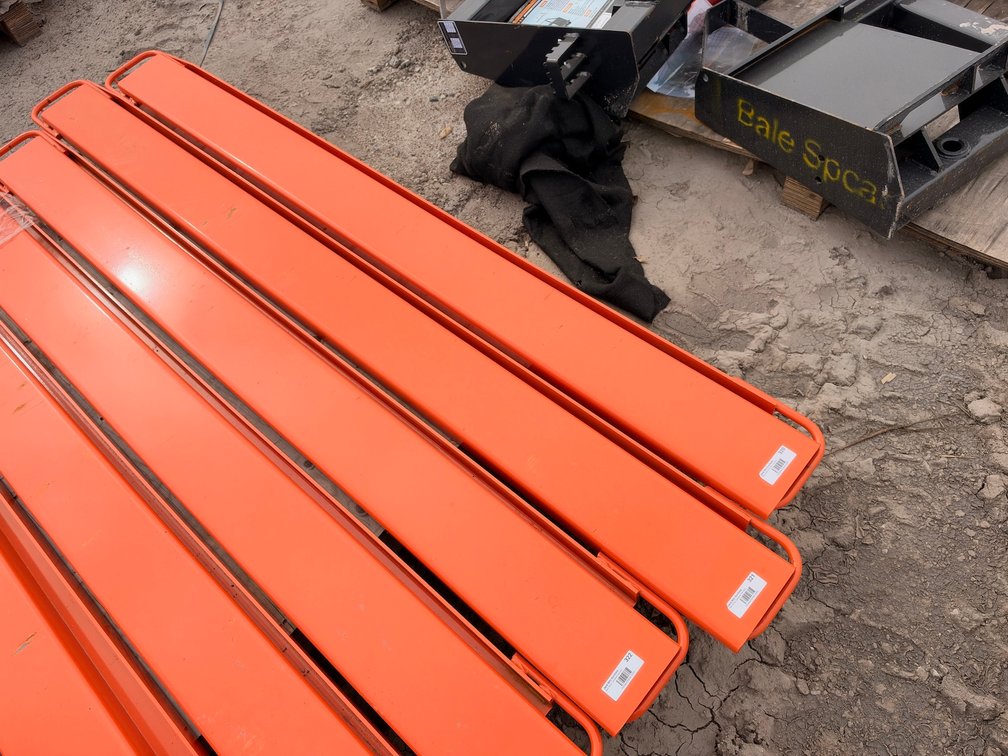 Pair of (2) Wolverine EX-66-84L Pallet Fork Extensions