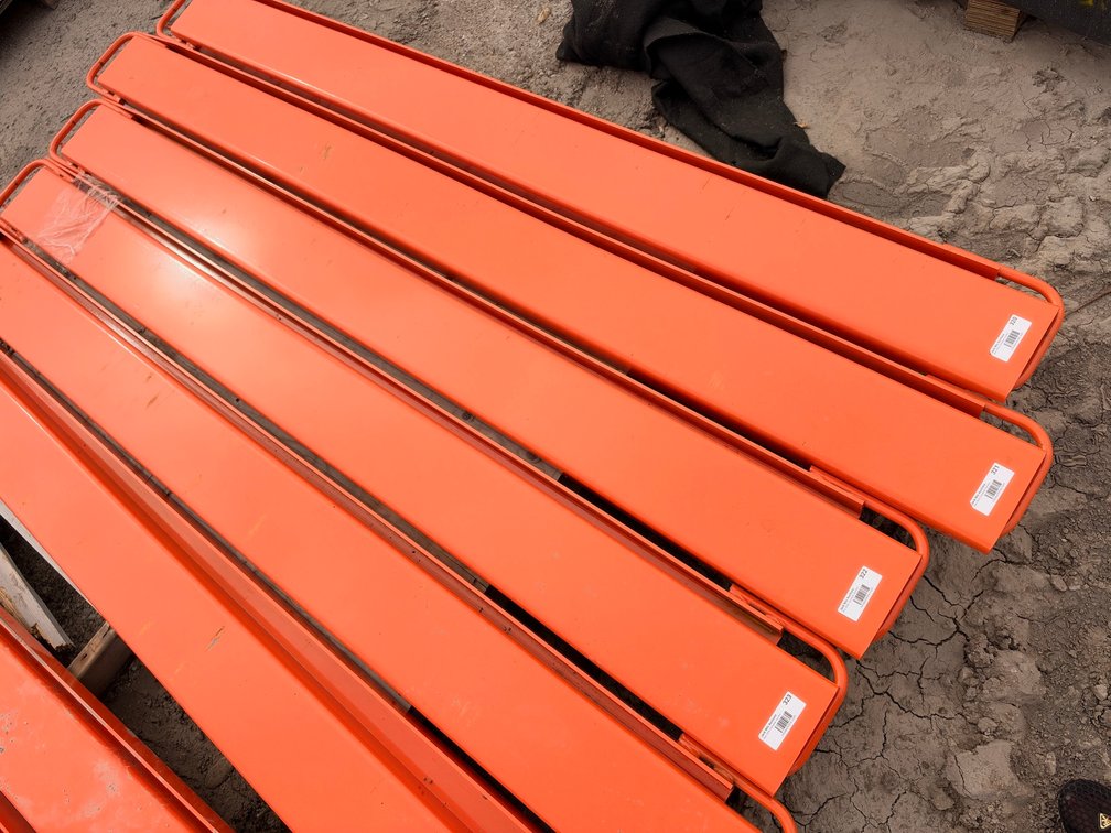 Pair or (2) Wolverine EX-66-78L Pallet Fork Extensions