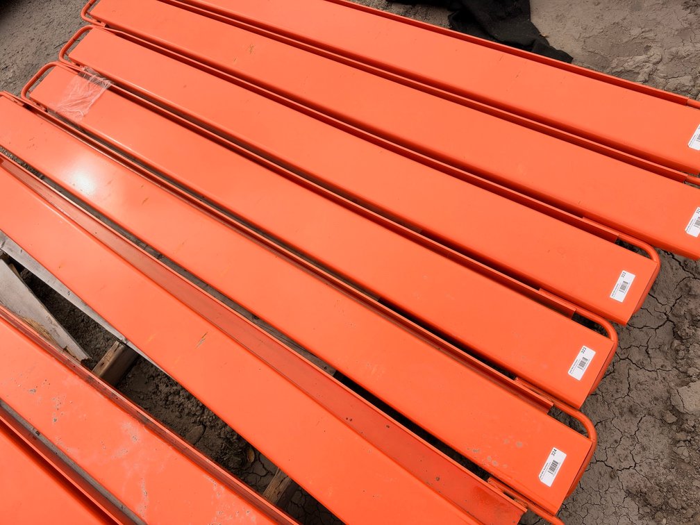 Pair or (2) Wolverine EX-66-78L Pallet Fork Extensions