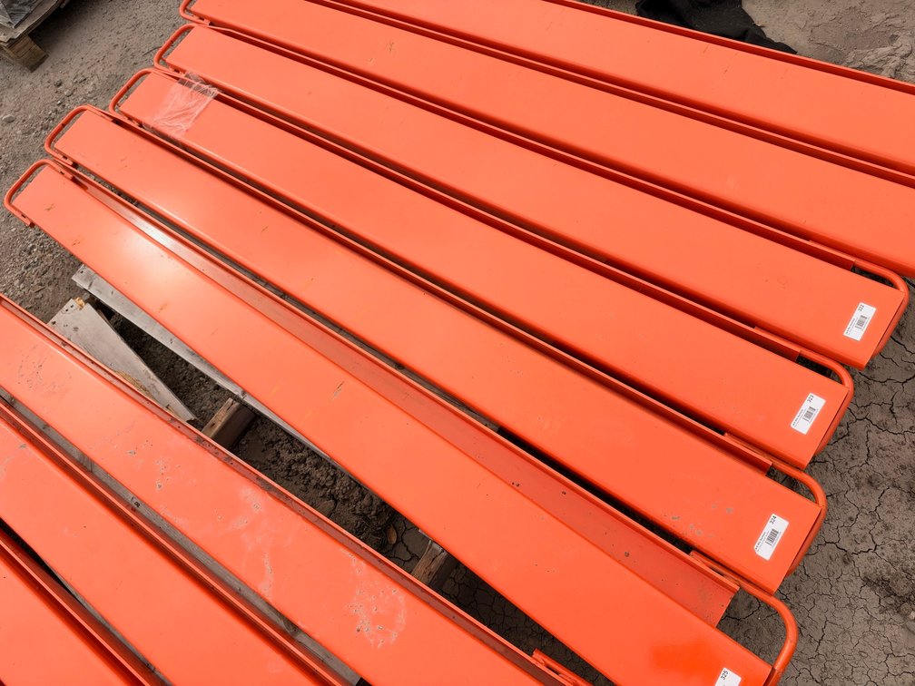 Pair of (2) Wolverine EX-66-84L Pallet Fork Extensions