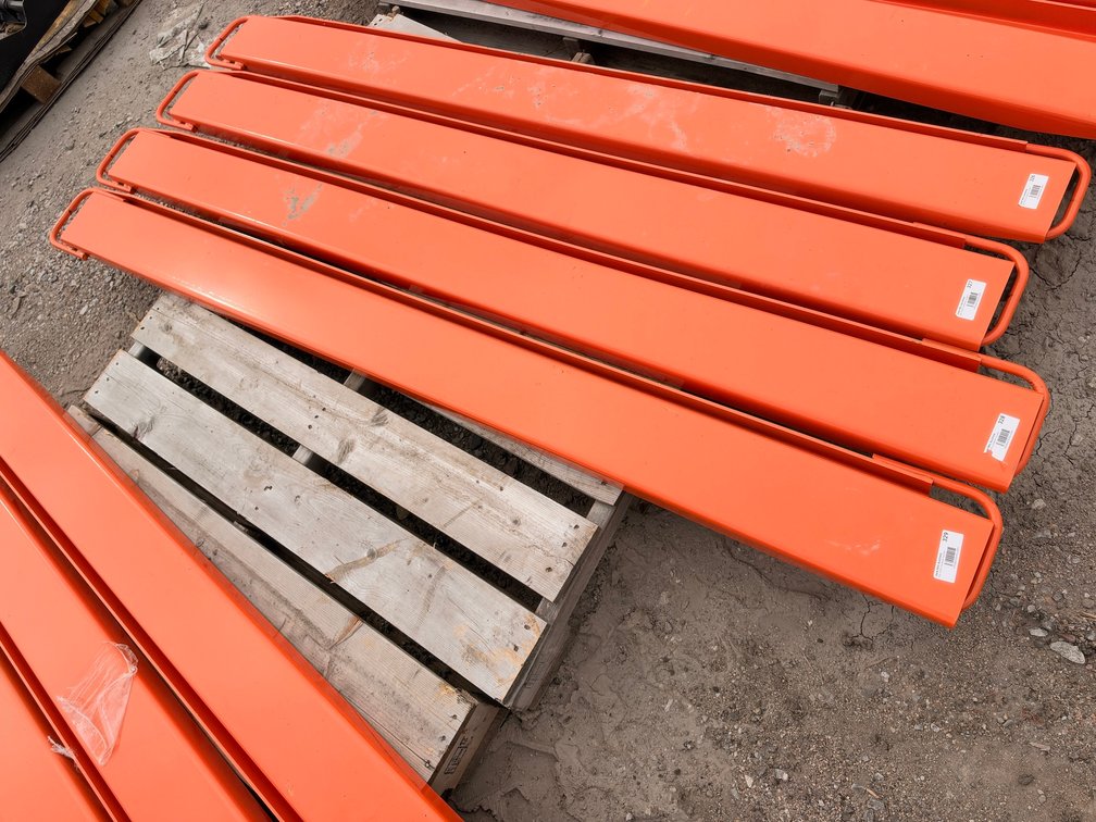Pair of (2) Wolverine EX-66-84L Pallet Fork Extensions
