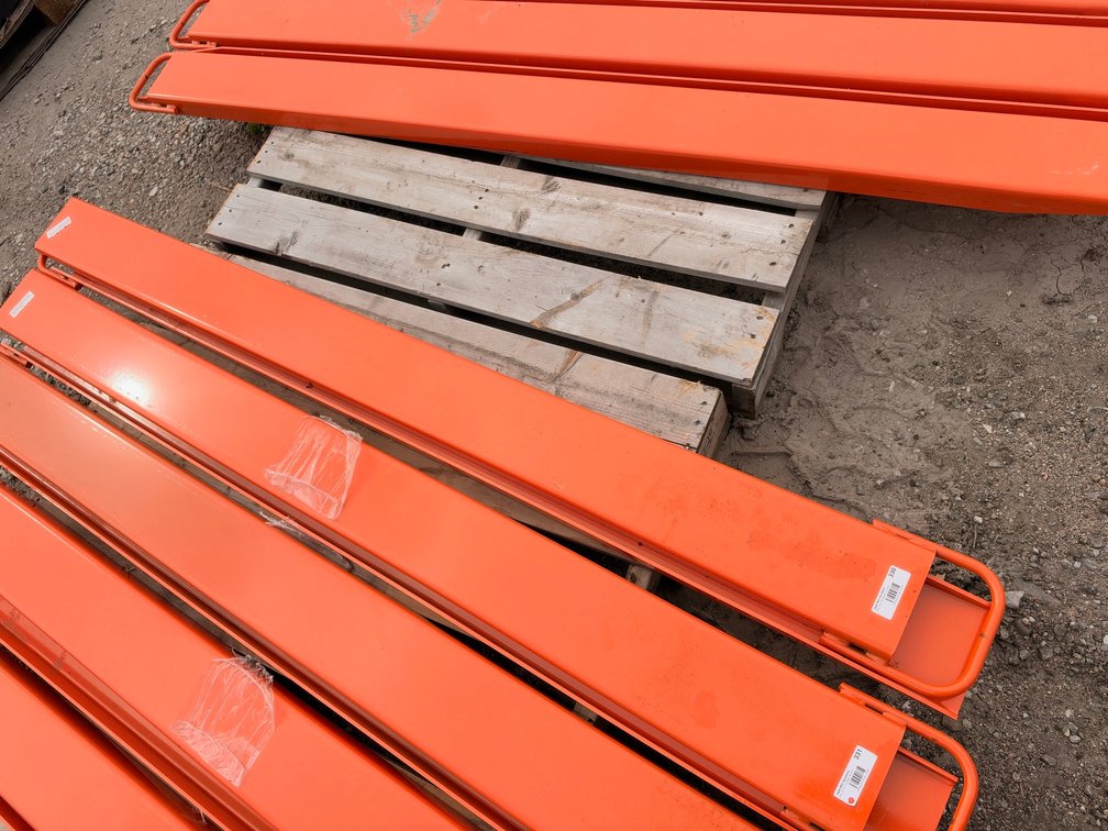 Pair or (2) Wolverine EX-66-78L Pallet Fork Extensions