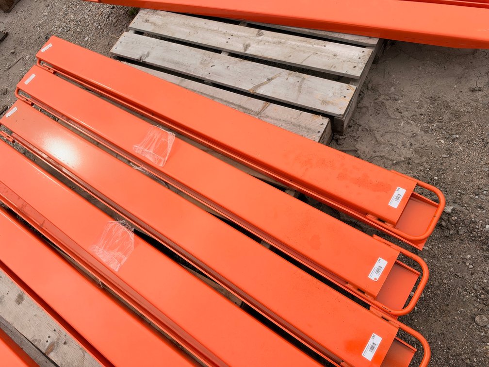 Pair or (2) Wolverine EX-66-78L Pallet Fork Extensions