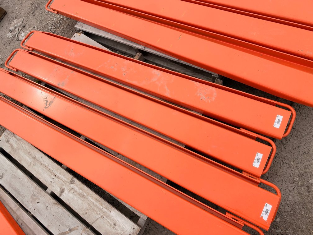 Pair or (2) Wolverine EX-66-78L Pallet Fork Extensions