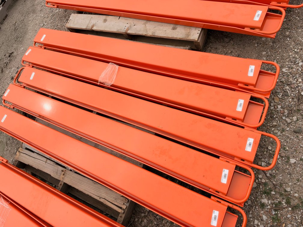Pair or (2) Wolverine EX-66-78L Pallet Fork Extensions