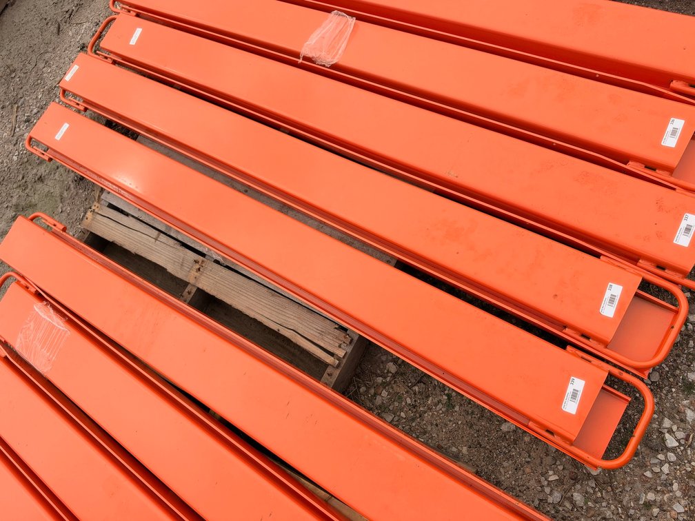 Pair or (2) Wolverine EX-66-78L Pallet Fork Extensions