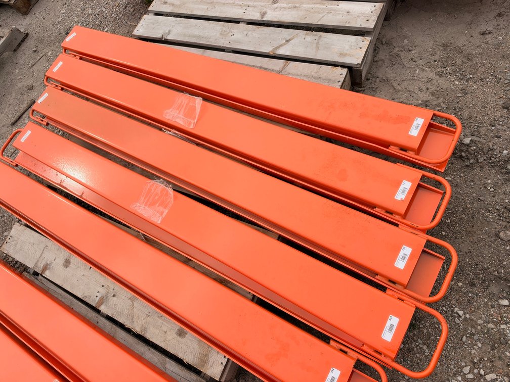 Pair or (2) Wolverine EX-66-78L Pallet Fork Extensions