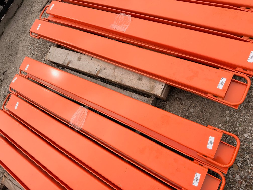 Pair or (2) Wolverine EX-66-78L Pallet Fork Extensions