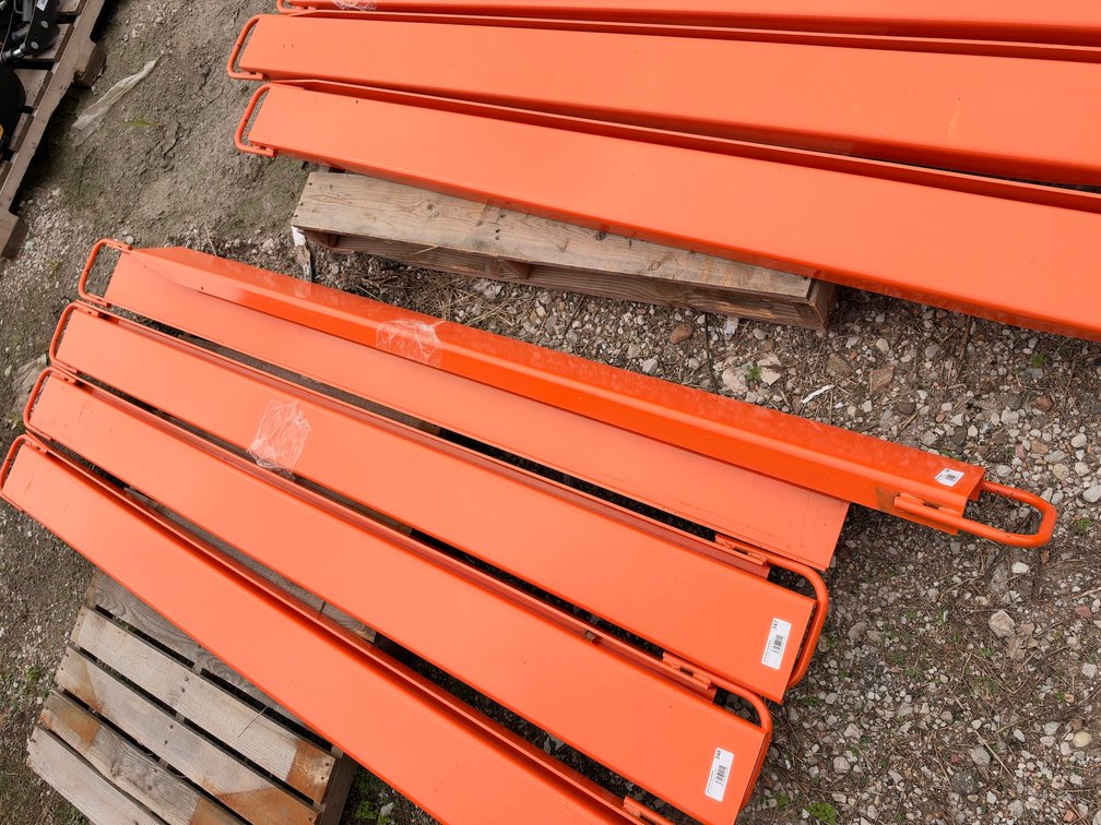 Pair of (2) Wolverine EX-66-84L Pallet Fork Extensions