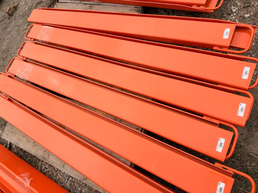 Pair or (2) Wolverine EX-66-78L Pallet Fork Extensions