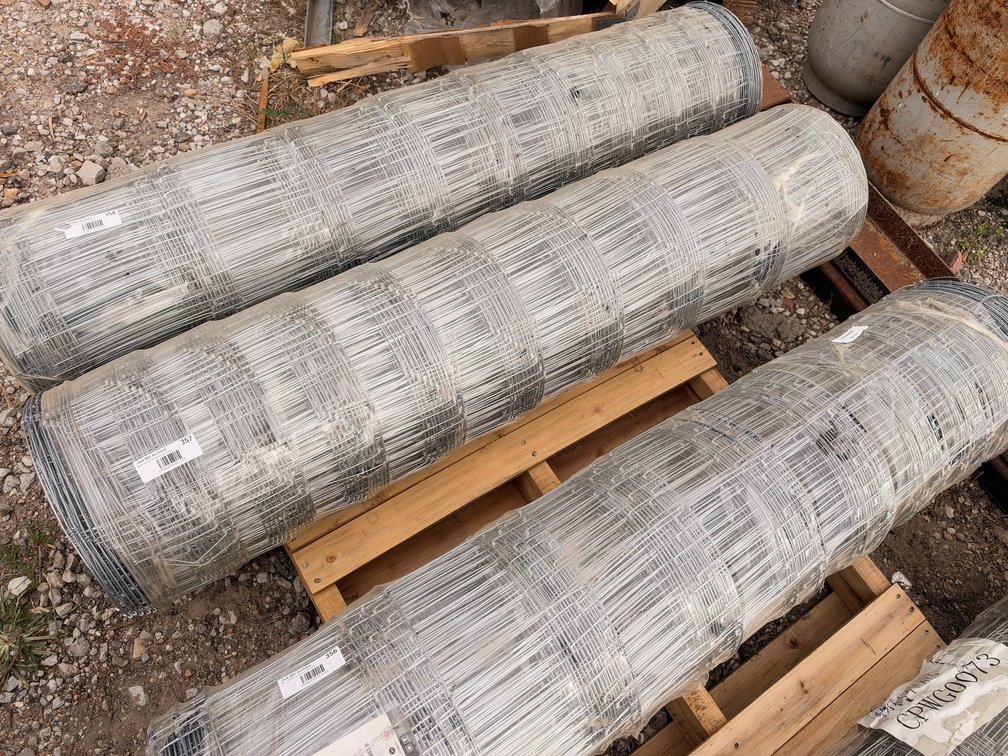 LandHonor LHR-GFF48 Galvanized Fence