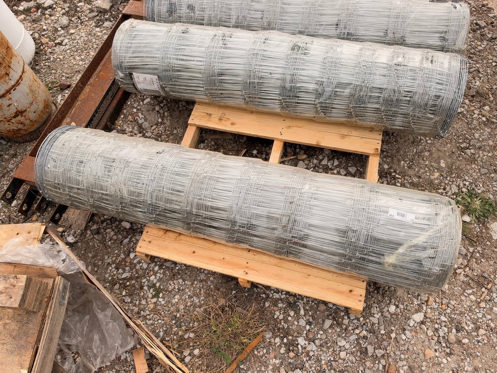 LandHonor LHR-GFF48 Galvanized Fence