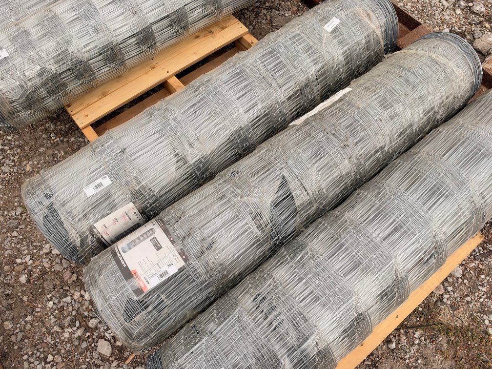 LandHonor LHR-GFF48 Galvanized Fence