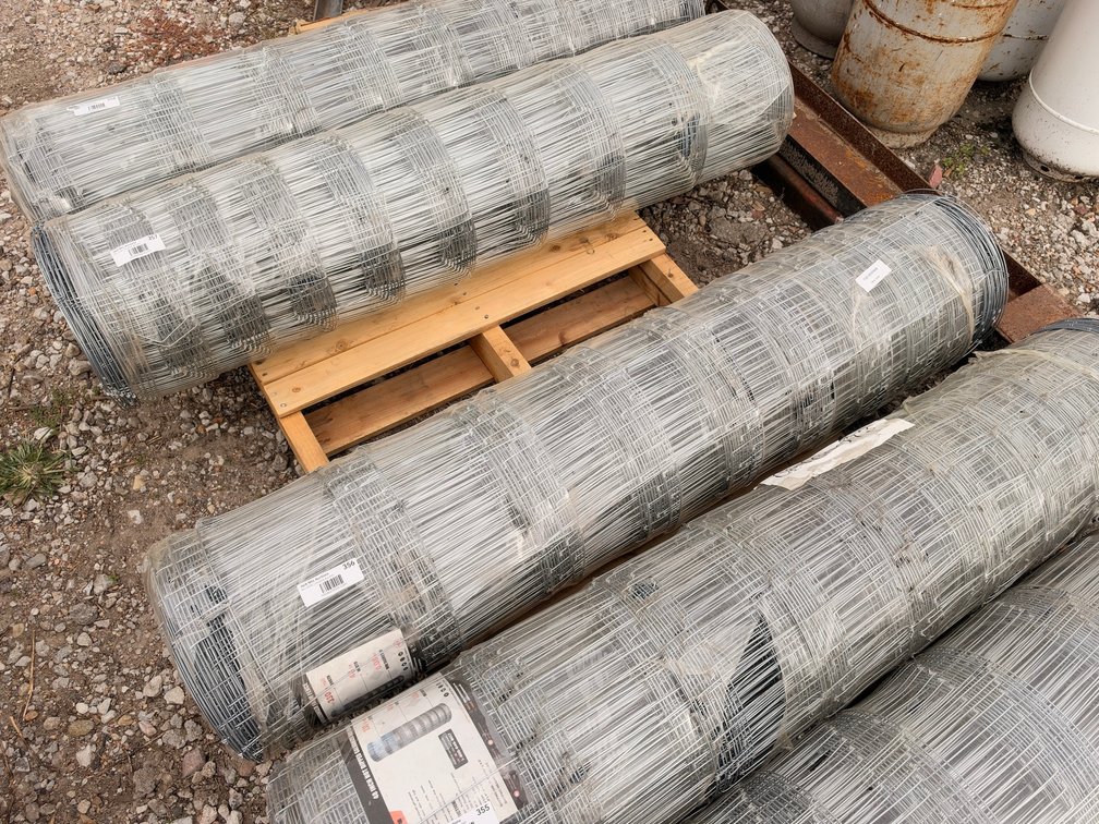LandHonor LHR-GFF48 Galvanized Fence