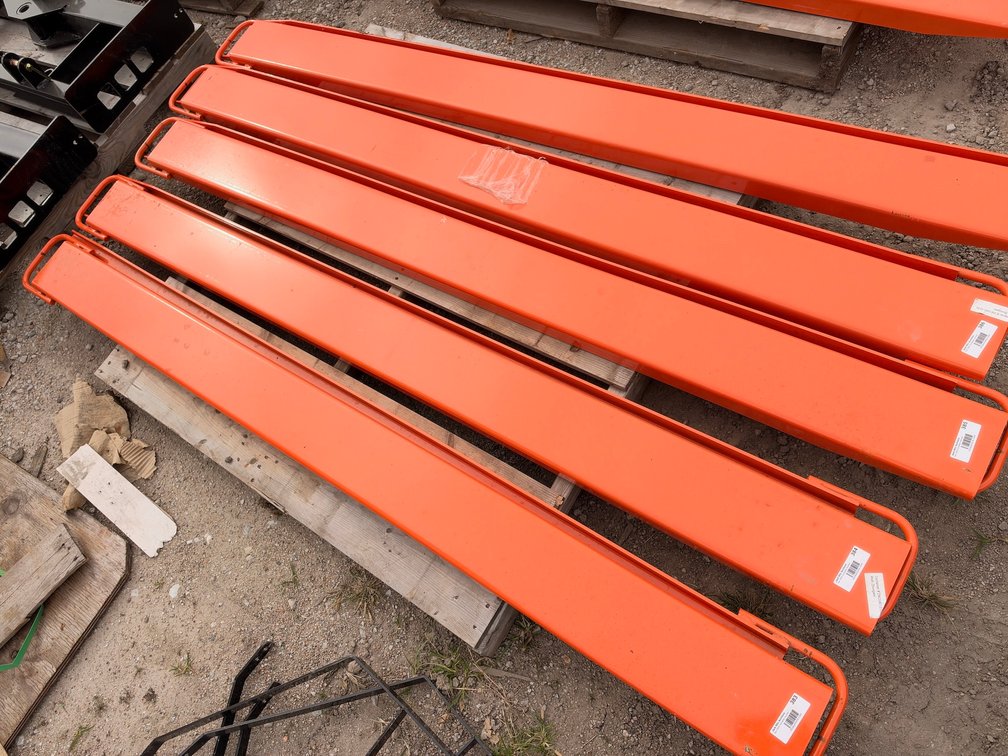 Pair of (2) Wolverine EX-66-84L Pallet Fork Extensions