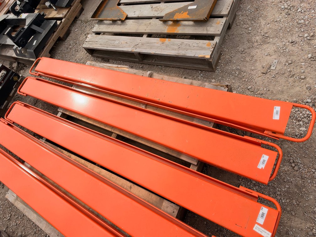 Pair of (2) Wolverine EX-66-84L Pallet Fork Extensions
