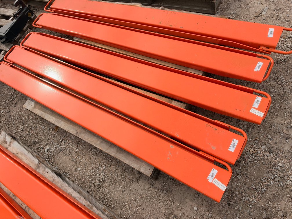 Pair of (2) Wolverine EX-66-84L Pallet Fork Extensions