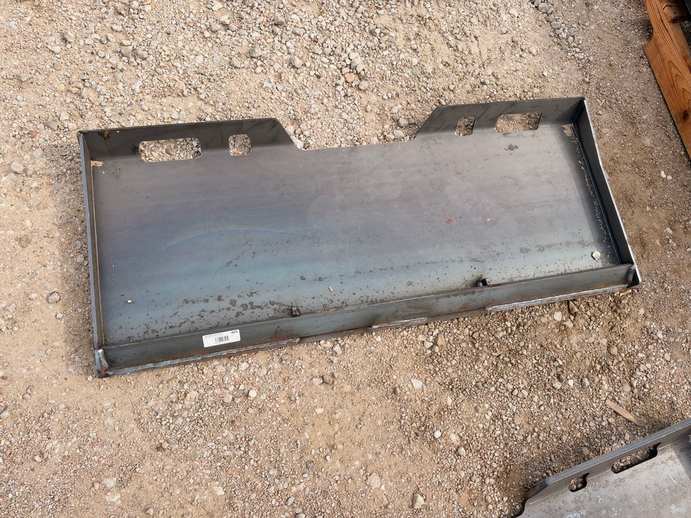 Wolverine QMP3-16-6T 1/4 in. Universal Quick Attach Skid Steer Mount Plate