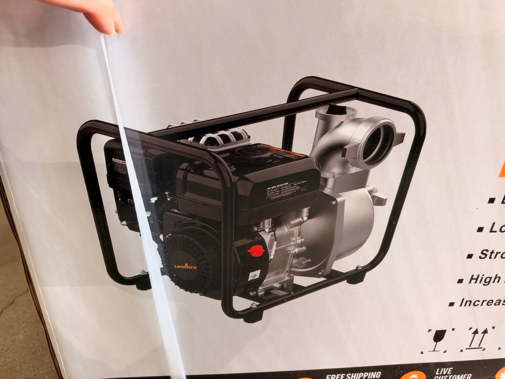 LandHero LDH-TWP80 3 inch Semi-Trash Water Pump