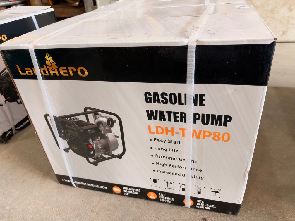 LandHero LDH-TWP80 3 inch Semi-Trash Water Pump