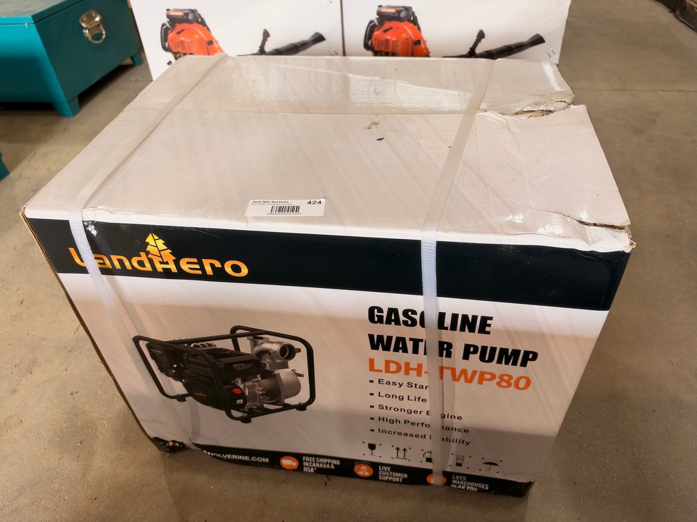LandHero LDH-TWP80 3 inch Semi-Trash Water Pump