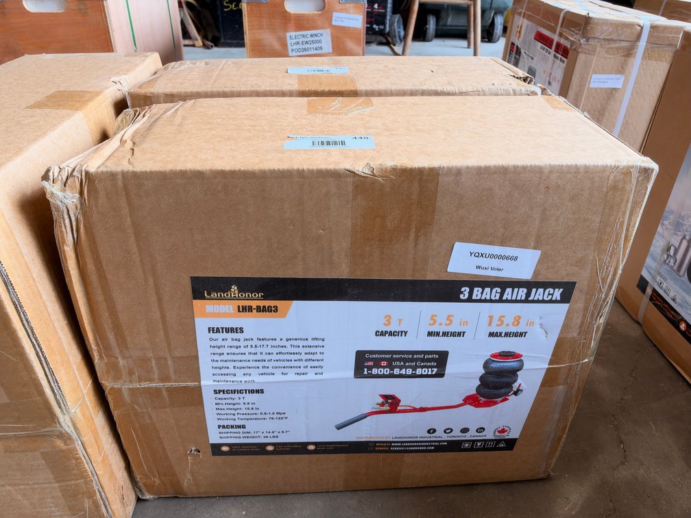 LandHonor LHR-BAG3 3-Bag Air Jack