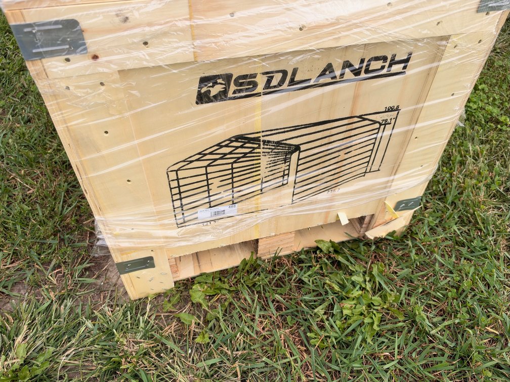SDLANCH SDLC1220 12 ft. x 20 ft. Metal Carport