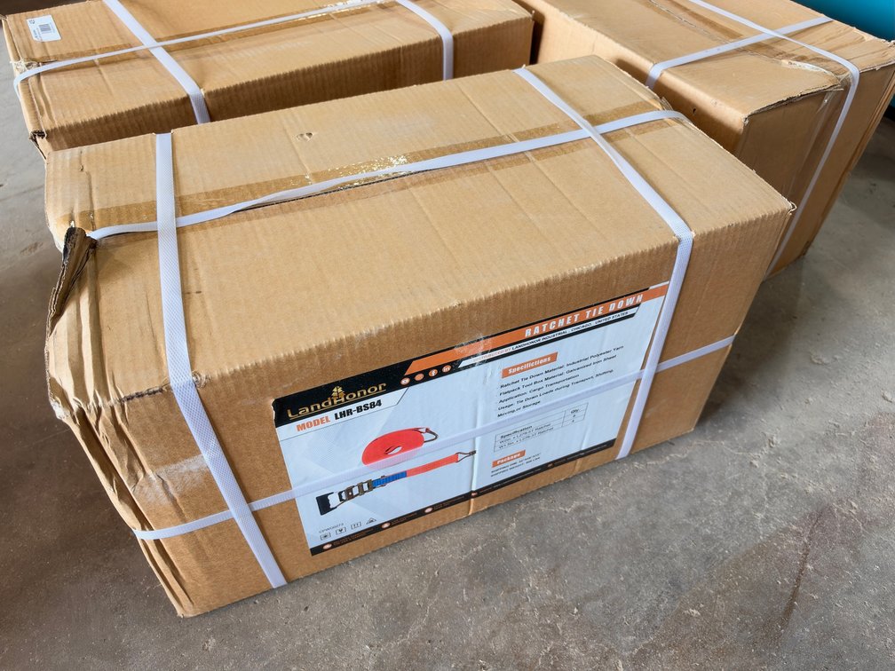 LandHonor LHR-BS84 Ratchet Tie Downs (12 Total)