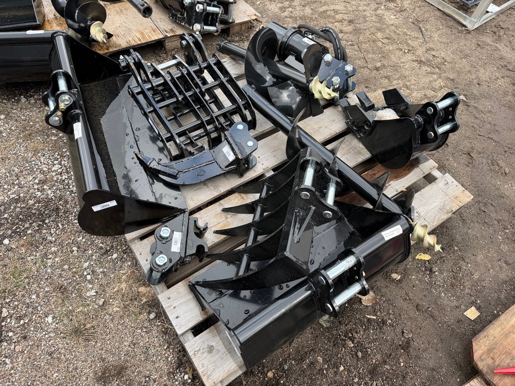 Mini Excavator Attachment Set