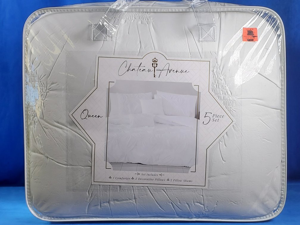 Queen Size Comforter Set by Chateau Avenue
