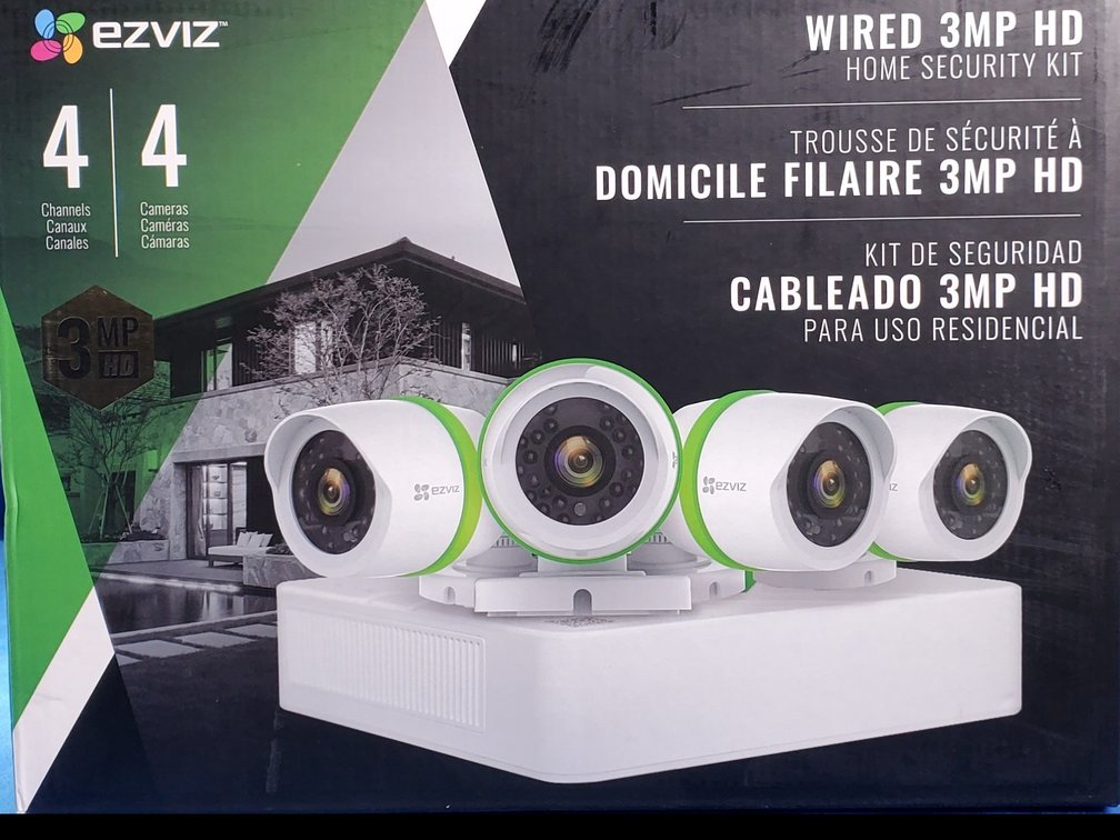 Ezviz Wired 3MP HD Home Security Kit