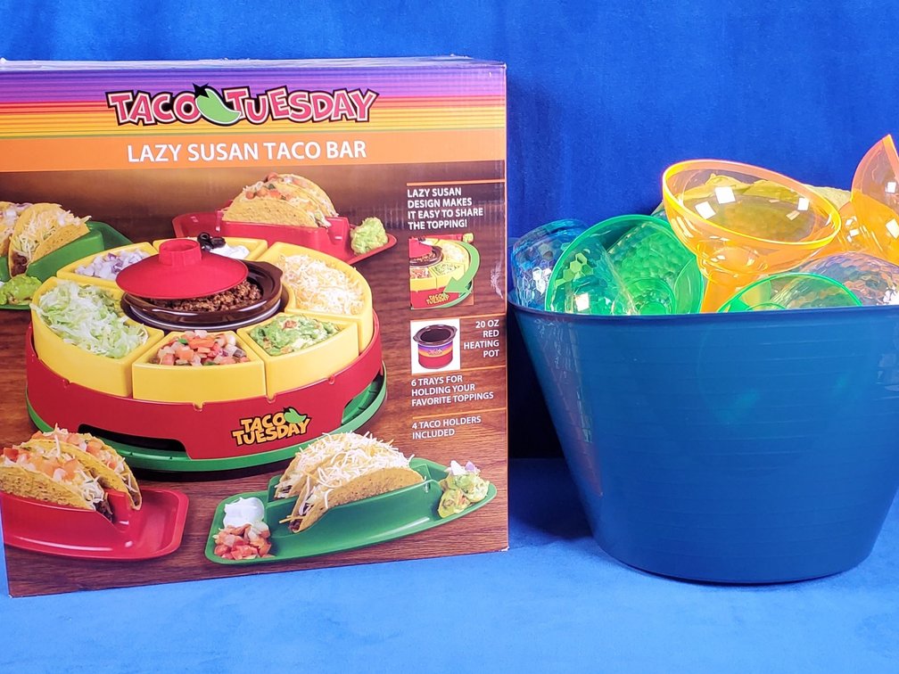 Taco Tuesday Lazy Susan Taco Bar & More (LPO)