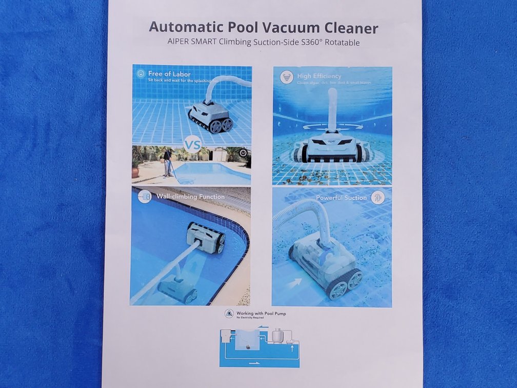 Automatic Pool Vacuum Cleaner (New in Box)
