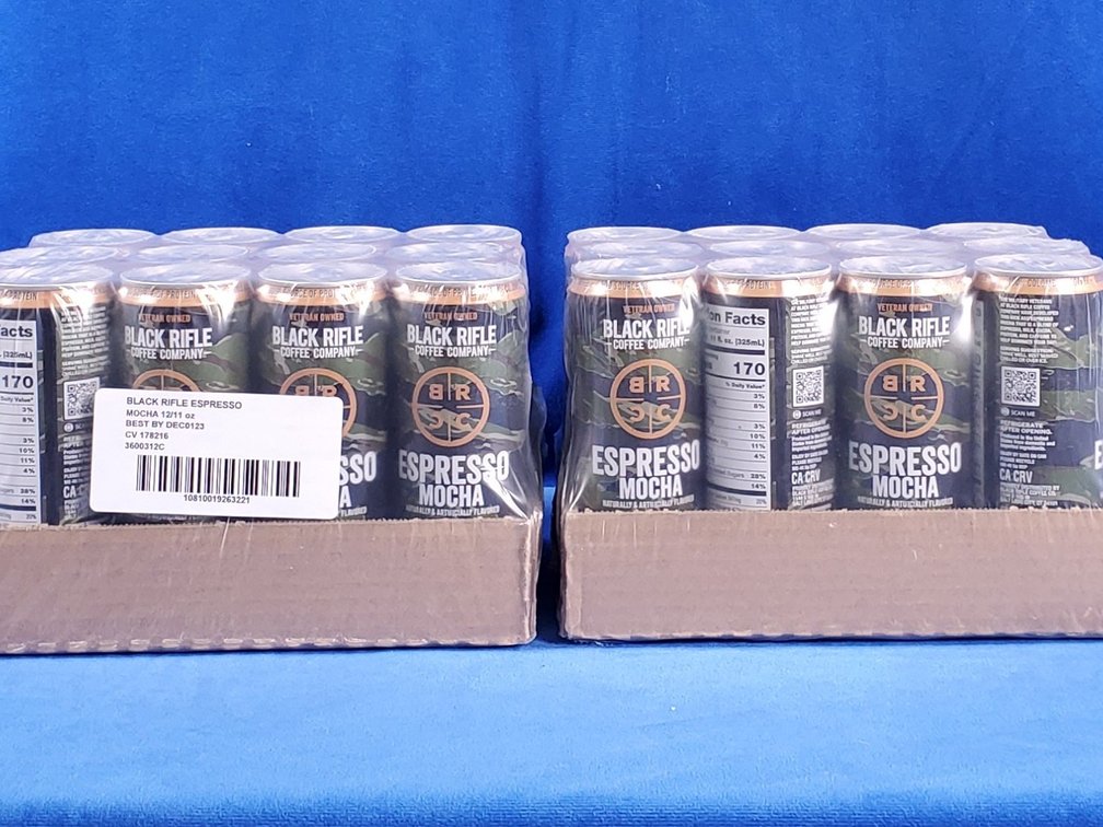 (24) 11oz. Cans of Black Rifle Espresso Mocha (LPO)