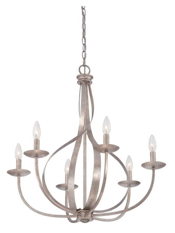 Quoizel Lighting (6) Light Chandelier (New)  (LPO)